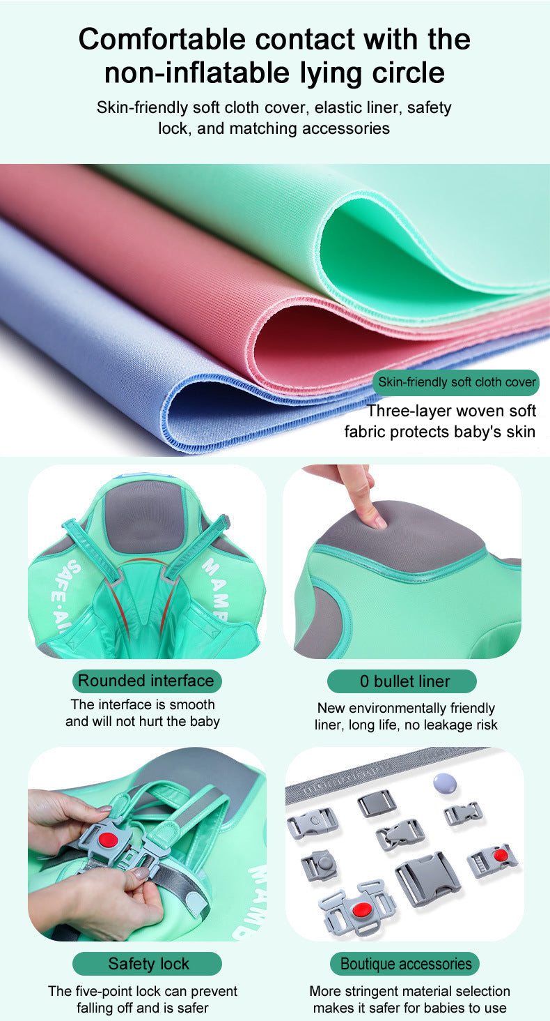 Baby Swimming Float with Canopy and Tail Butterfly Sun Protection