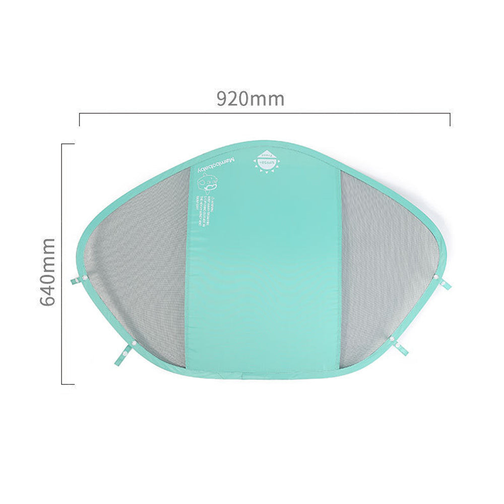 Baby Swimming Float with Canopy and Tail Butterfly Sun Protection