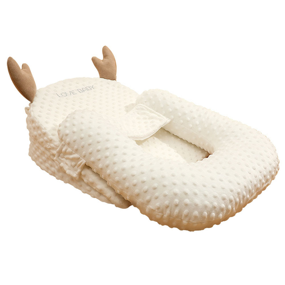 Baby Anti-Spitting up Slope Pillow Anti Reflux Lounger Bed Crib