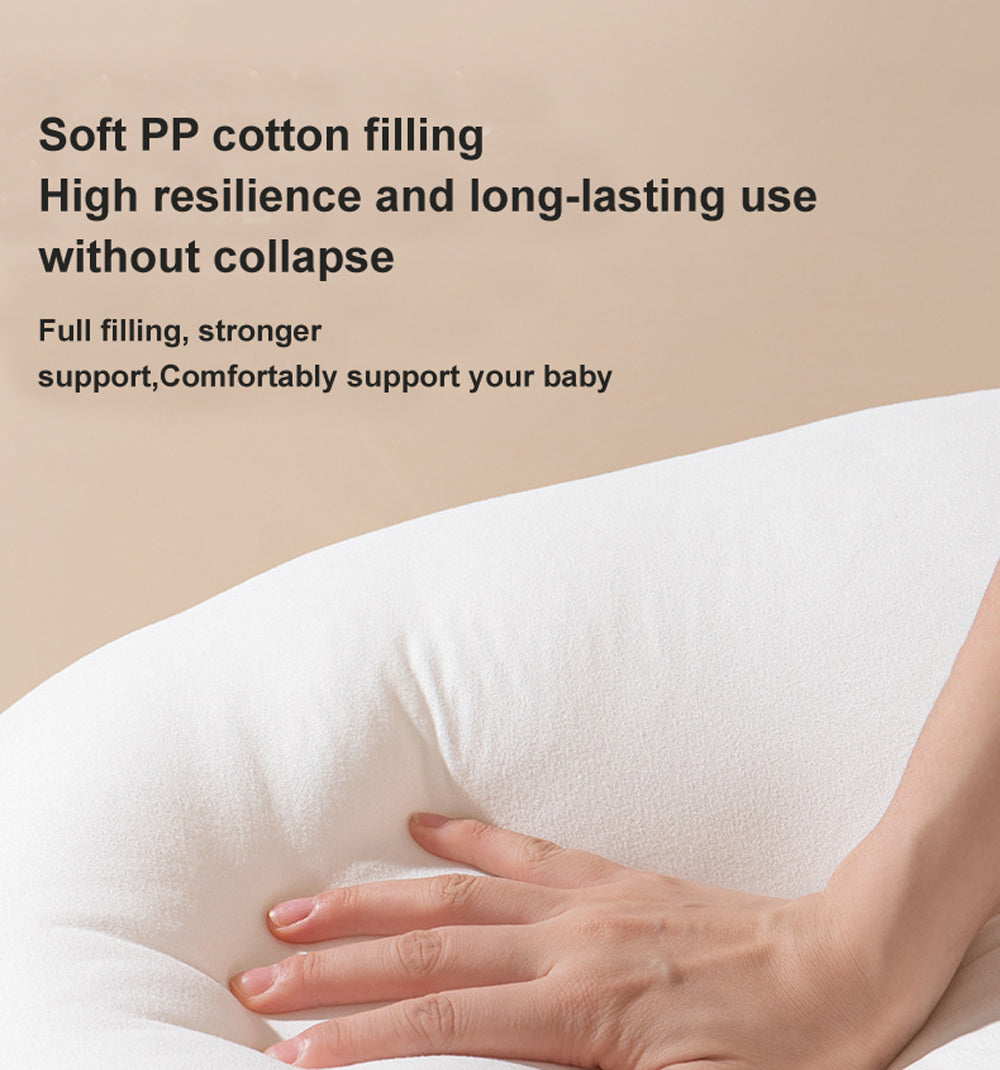 Big white goose baby exhaust pillow newborn airplane pillow soothe baby to sleep