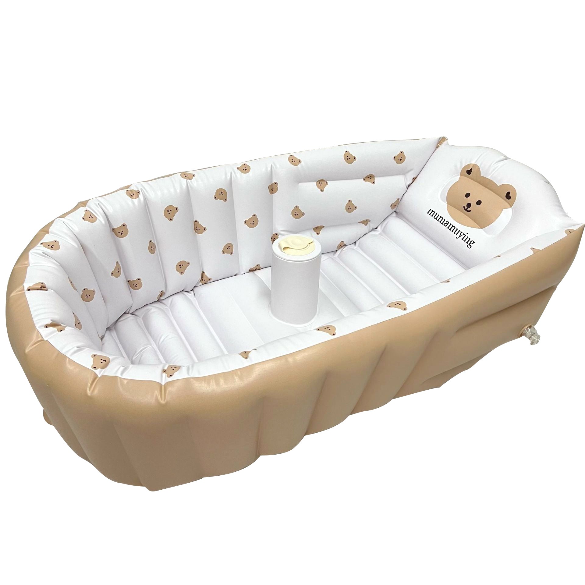 Portable baby bath tub newborn bath foldable children's inflatable swimming pool