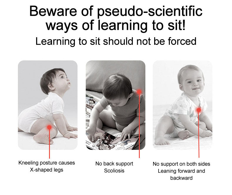 Baby Sitting Support Seat Sofa, Infant Learning Chair Head Protect