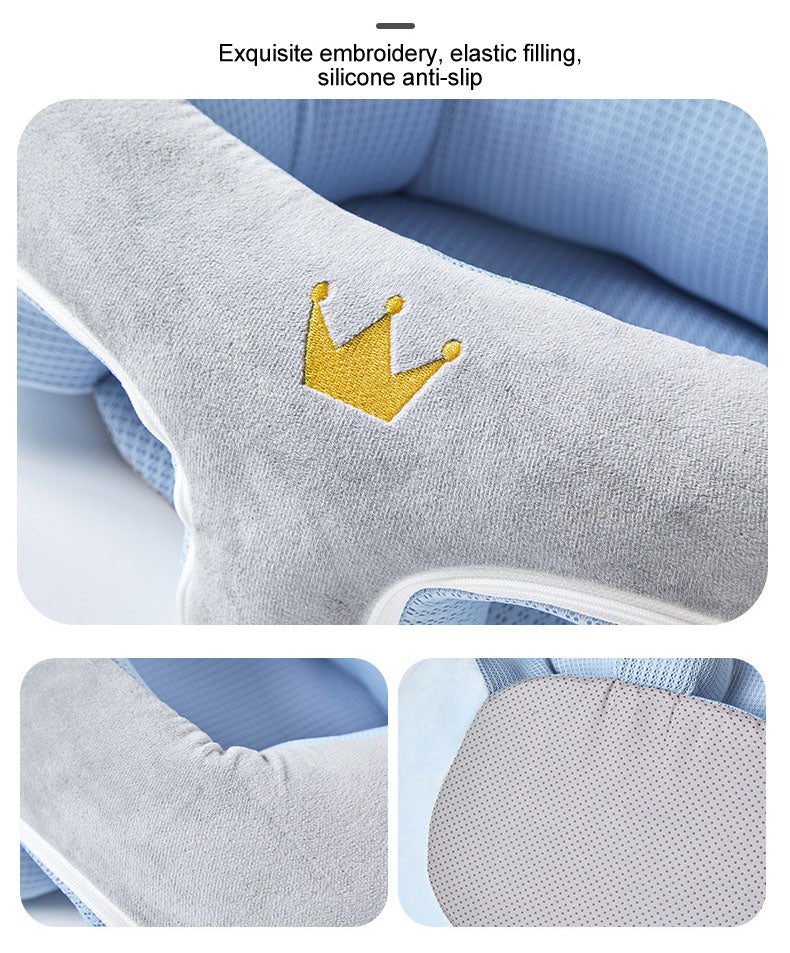 Baby Sitting Support Seat Sofa, Infant Learning Chair Head Protect