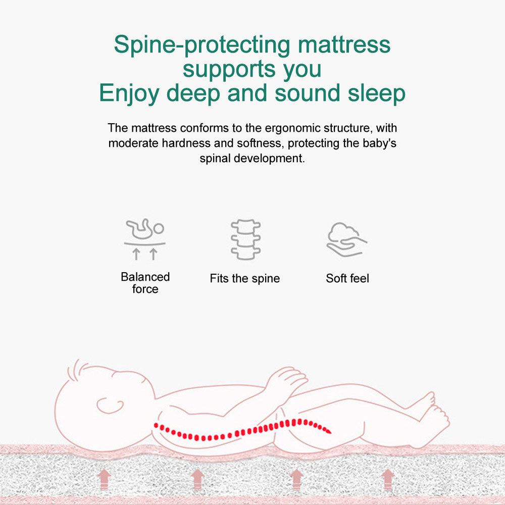 Ruffle Baby Travel Nest Lounger Crib Portable Cocoon Bionic