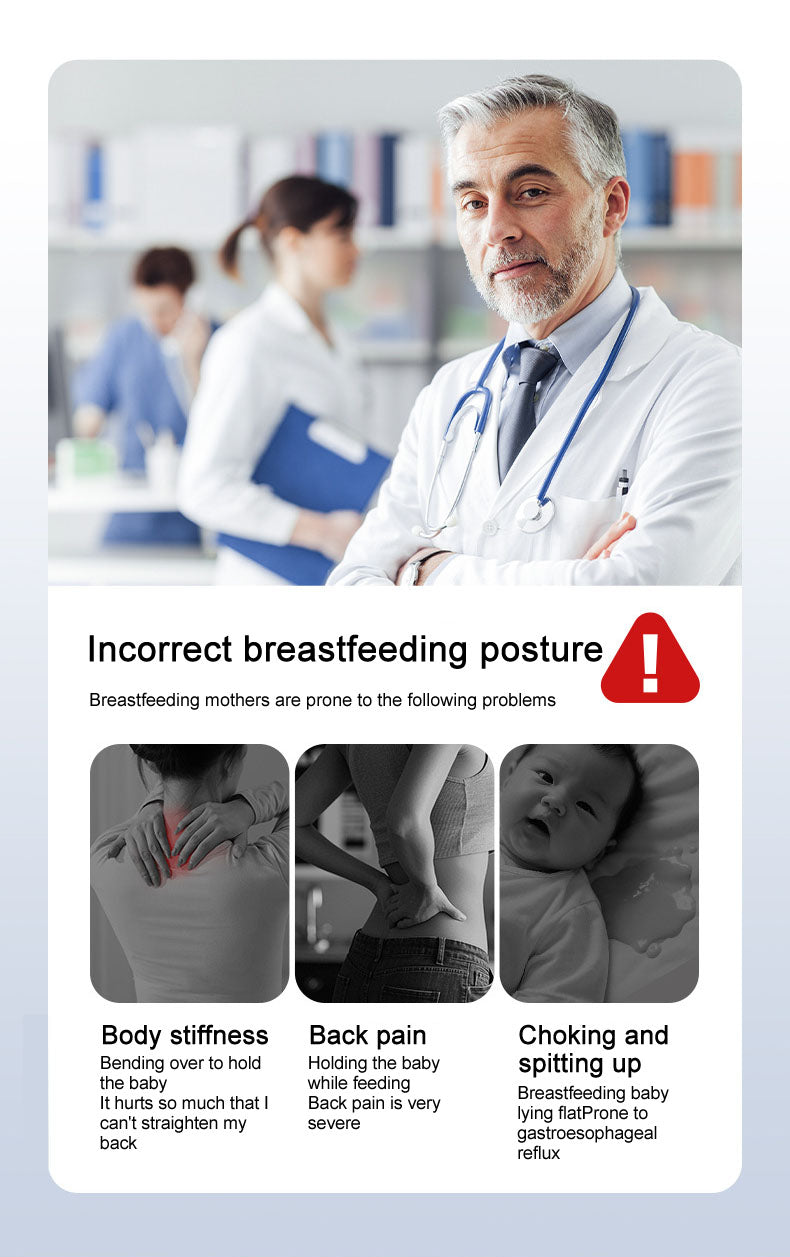 Mom Breastfeeding Nursing Pillow Baby Comfort Lounger Multi functional