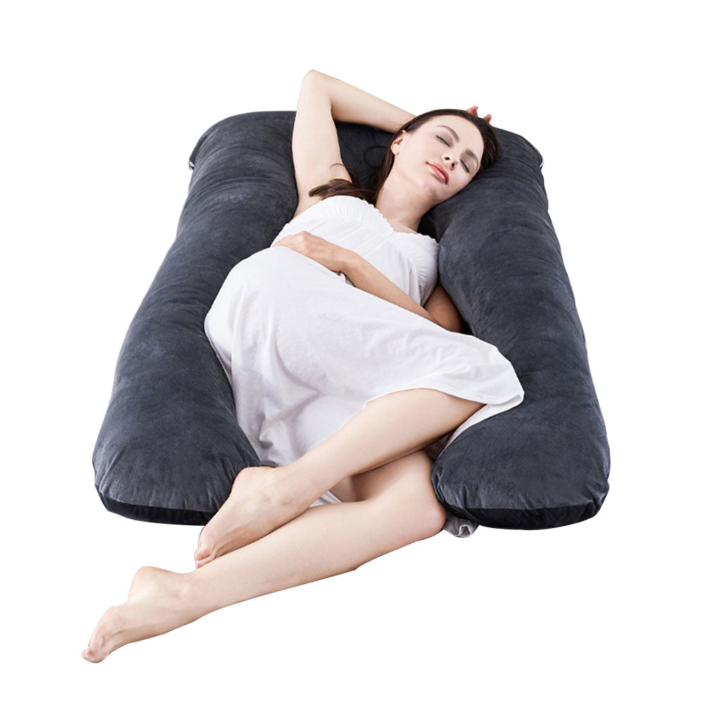U Shaped Body Pillow: Ergonomic Support for Moms & Bump Comfort