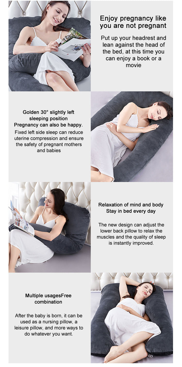 U Shaped Expectant mothers Body Pillow