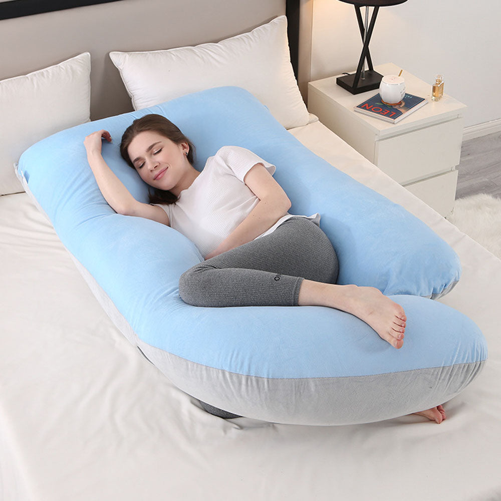 G Shaped Body Pillow: Ergonomic Support for Moms & Bump Comfort