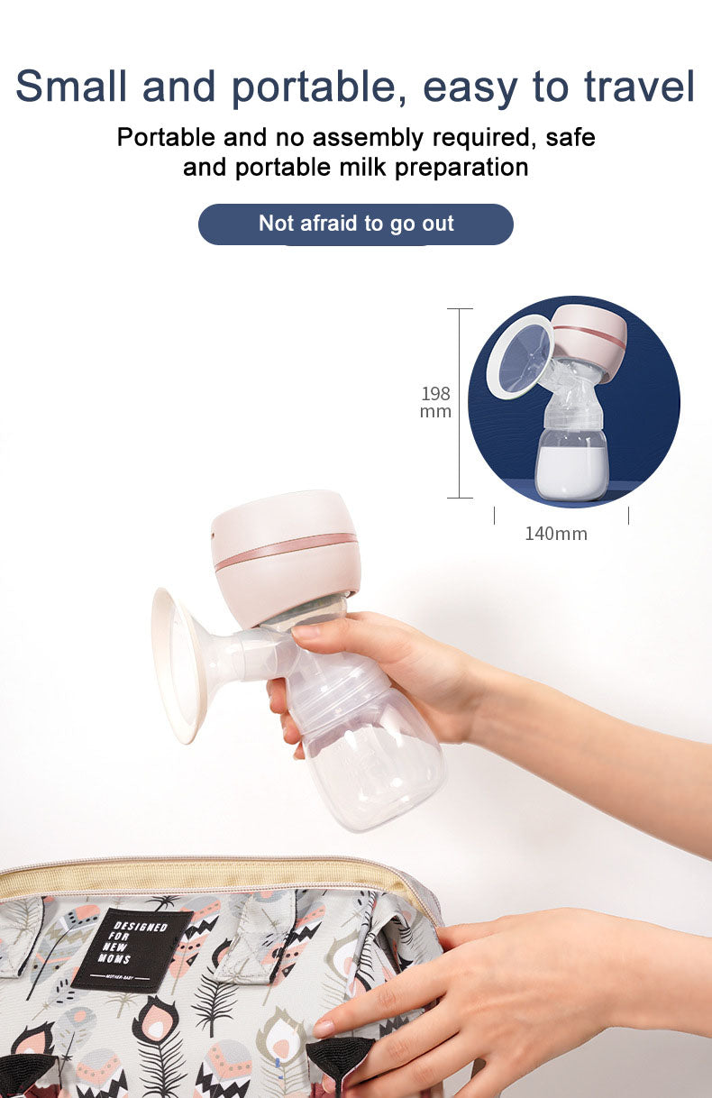 Automatic Electric Baby Breastfeeding Bottle Breast Pump Portable