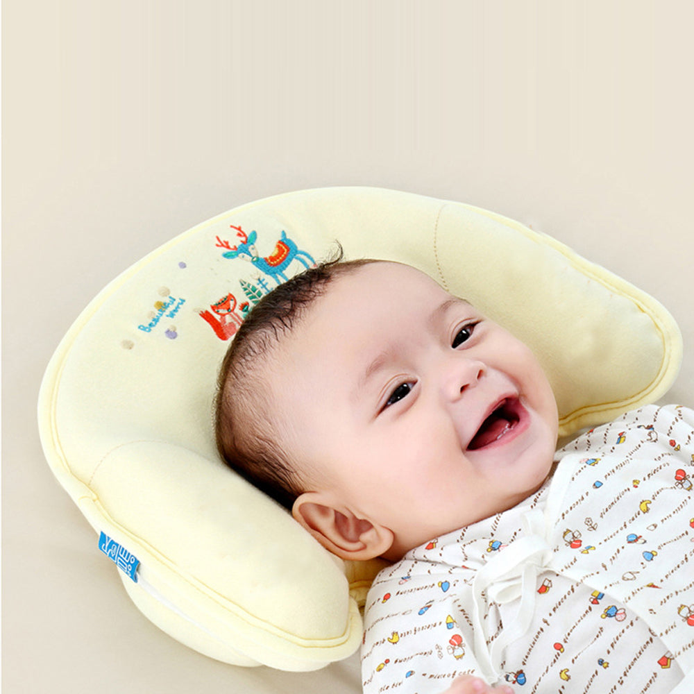 Newborn baby anti flat head pillow memory foam Breathable comfortable