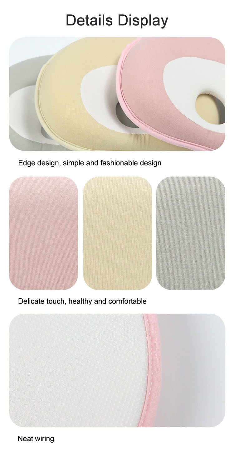 Baby Pillow For Anti Flat Head Memory Foam