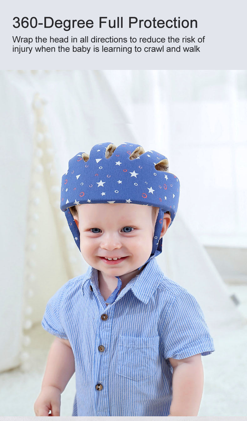 Baby Head Protector Helmet Hat for flat head with Soft Cushion