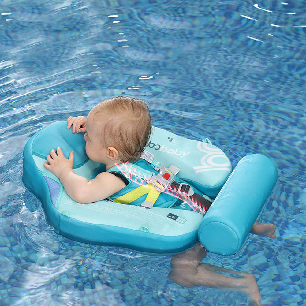 Mambobaby Baby infant Swimming Pool Float Deluxe with Canopy and Tail