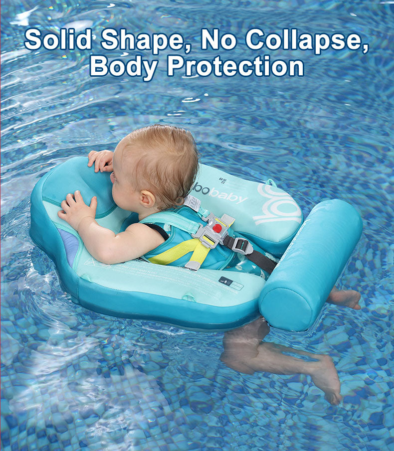 Mambobaby Baby infant Swimming Pool Float Deluxe with Canopy and Tail
