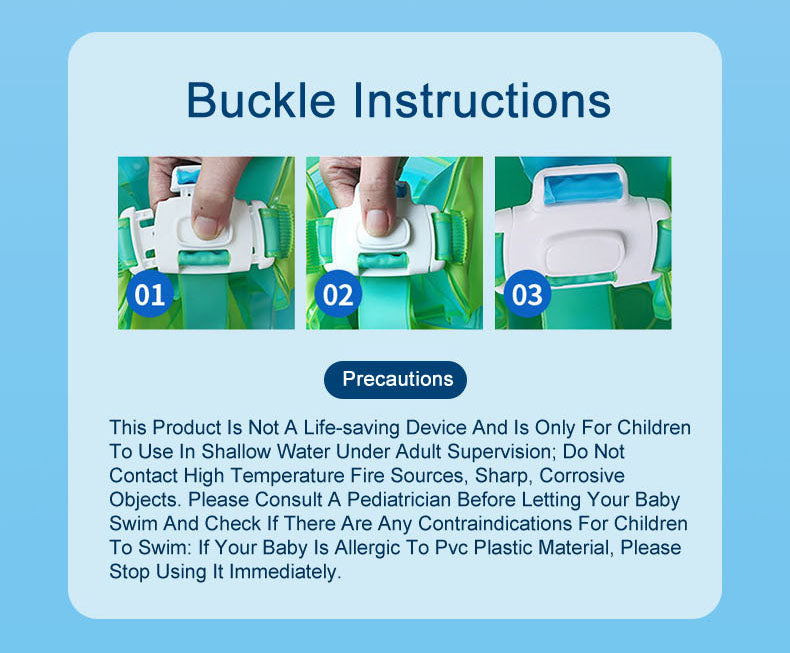 Baby Infant Swimming Pool float seat Ring Anti-rollover Sunshade Inflatable