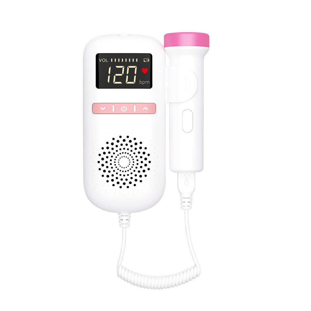 Portable Baby Heartbeat Tracker: At-Home Fetal Doppler for Moms