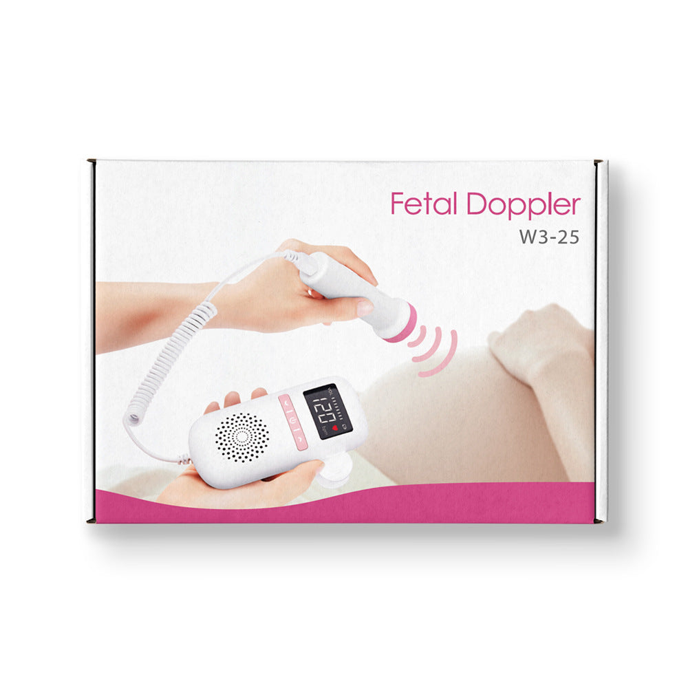 Portable Baby Heartbeat Tracker: At-Home Fetal Doppler for Moms