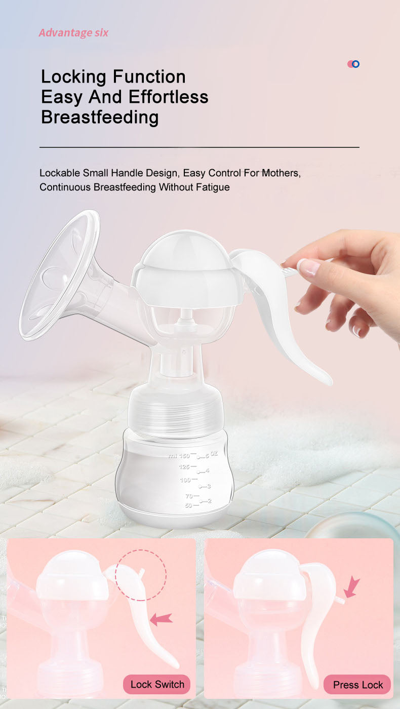 Portable Manual Breast Pump