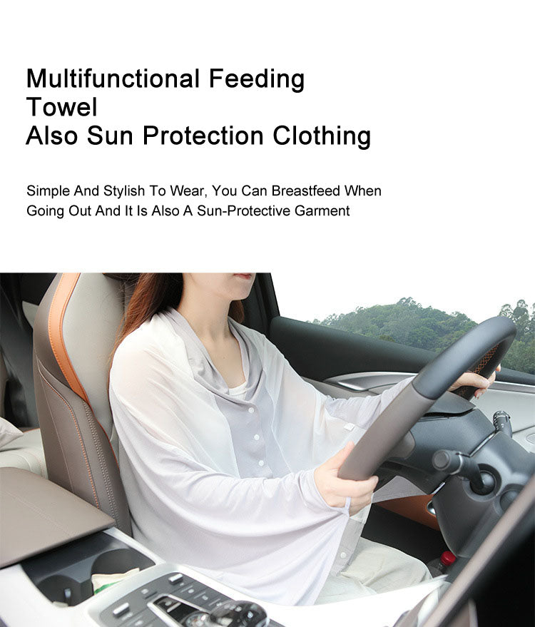 Nursing Scarf Cover Anti-Exposure Breastfeeding Shawl
