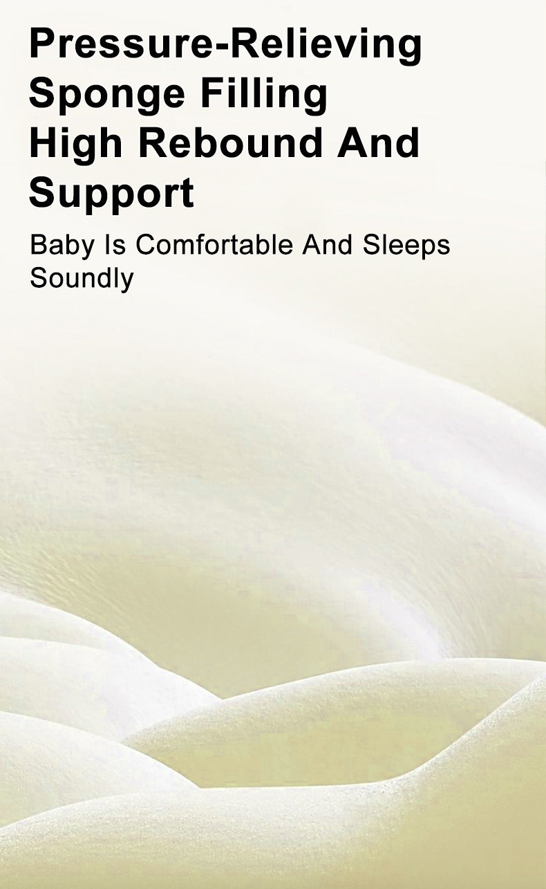 Baby spiral crib bedding set with mosquito net Cot bumper set portable