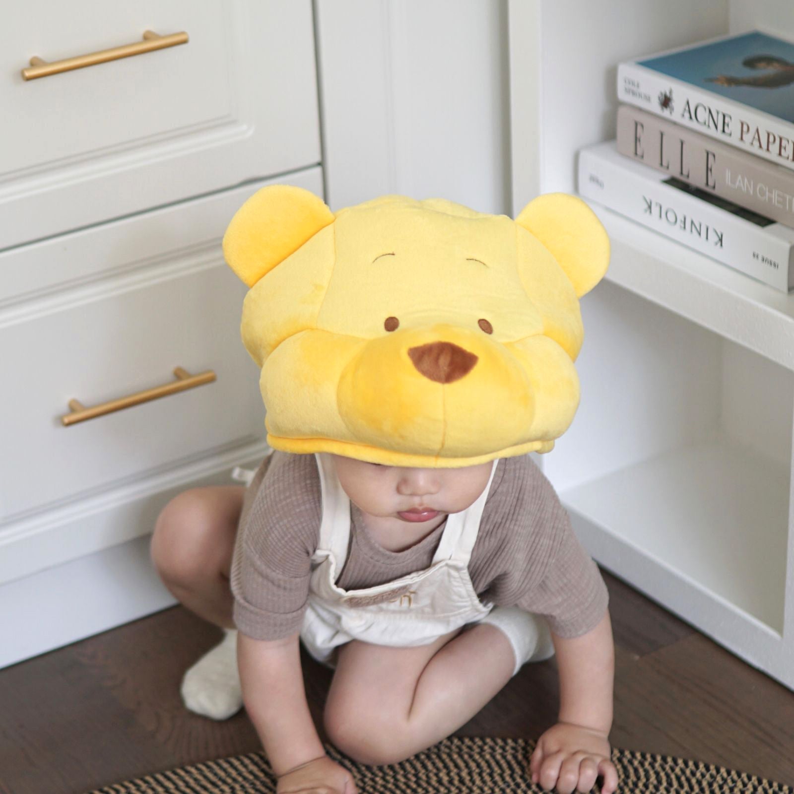 Mickey Minnie Cartoon Children's Doll Hat Baby Plush Hat Headgear Hat