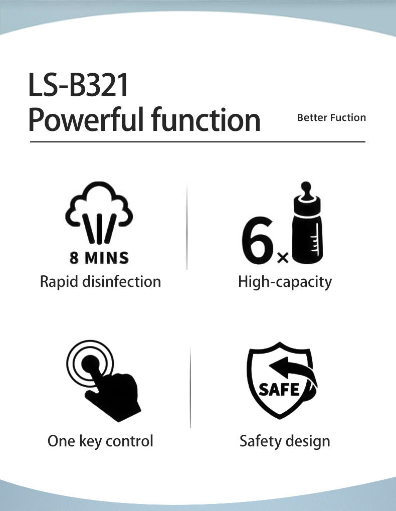 Baby Bottle High Temperature Steam Sterilizer
