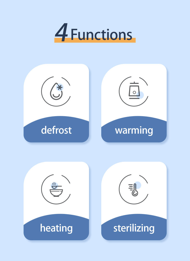 Single bottle baby milk warmer