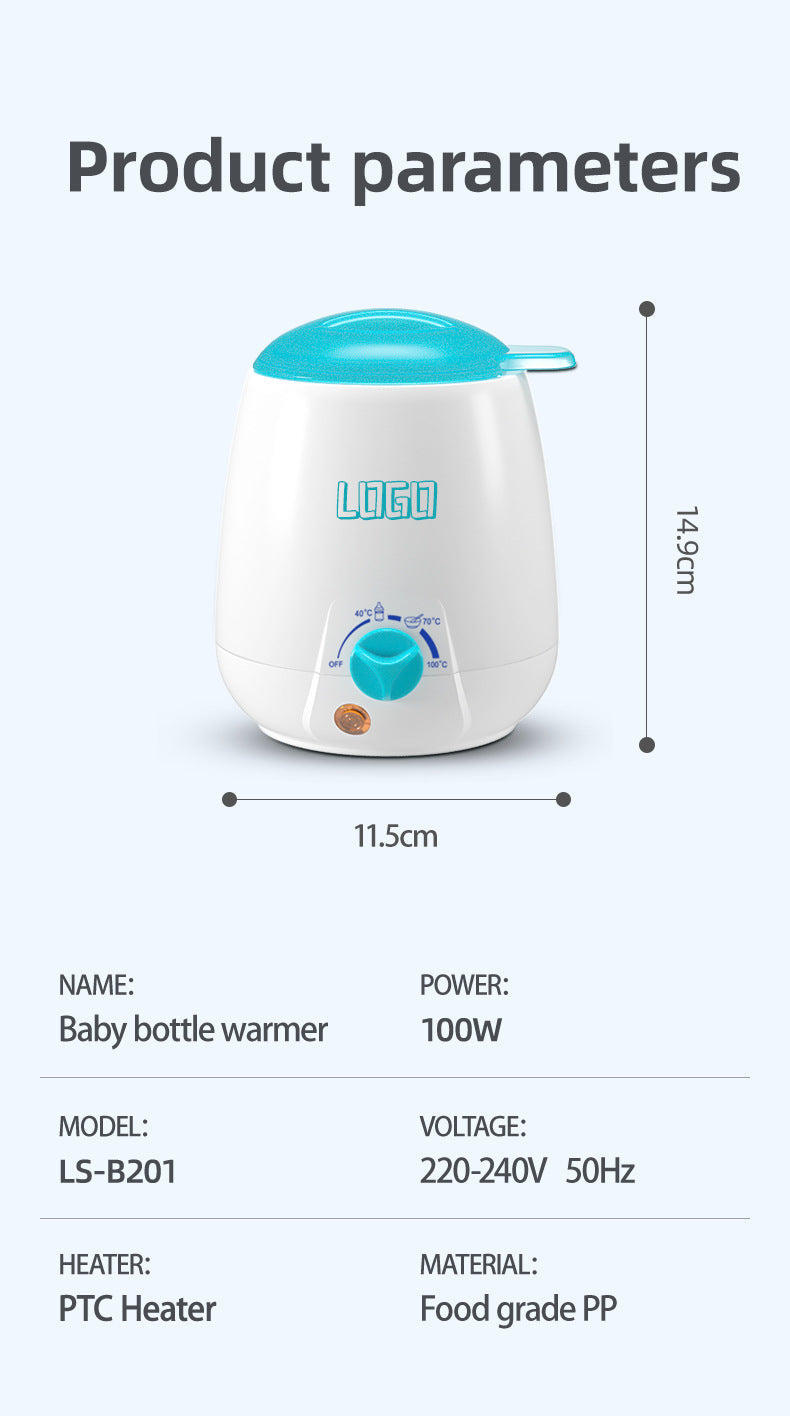 Single bottle baby milk warmer