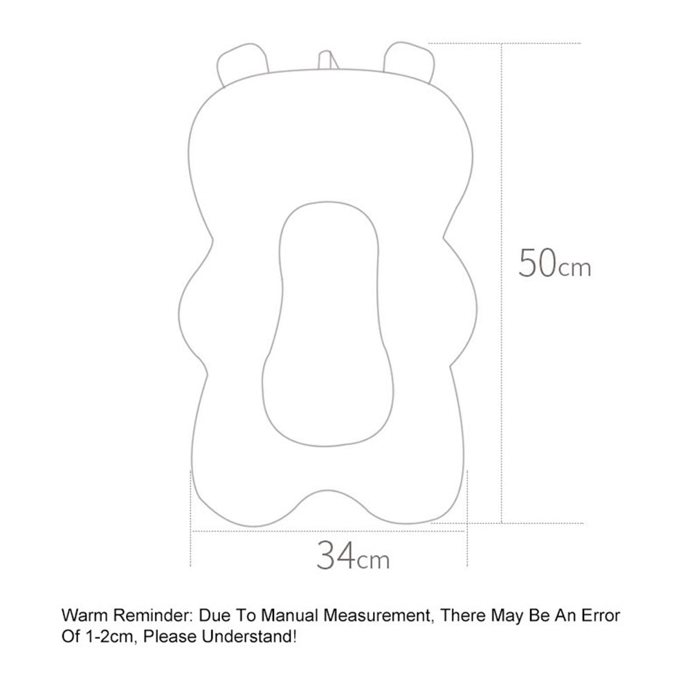 Baby bath mat bed net bag can sit lie for bath tub