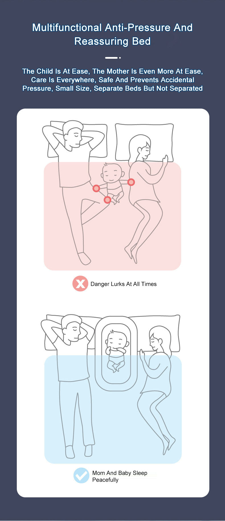 Portable Uterus Bionic Bed lounger Detachable Foldable