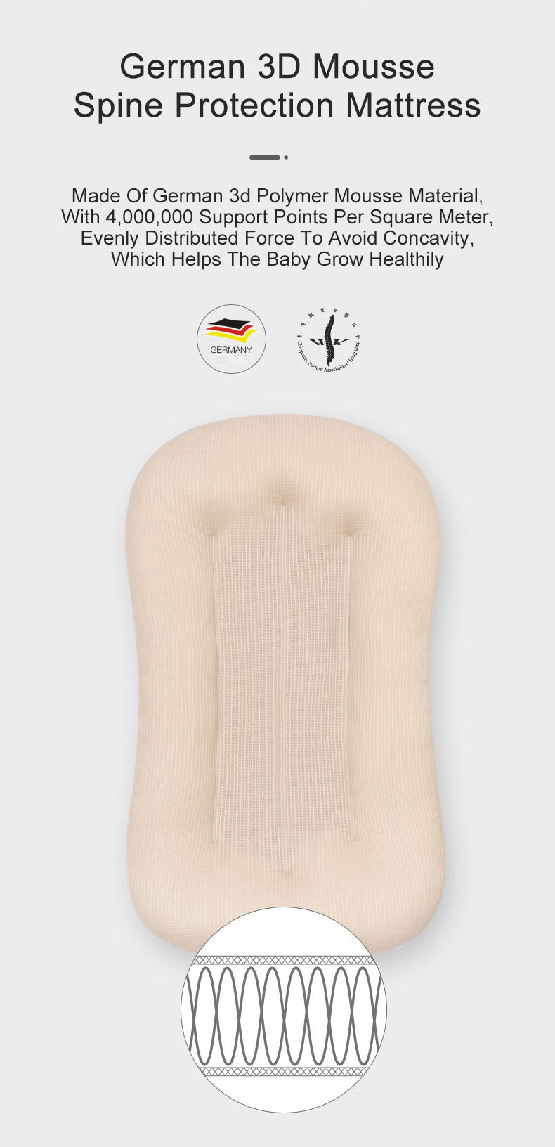 Portable Uterus Bionic Bed lounger Detachable Foldable