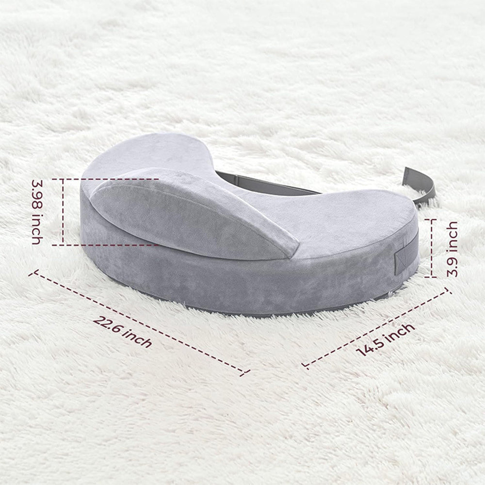 Mom Nursing Pillow Adjustable Breastfeeding Pillow for Mom & Baby Comfort with Back Support