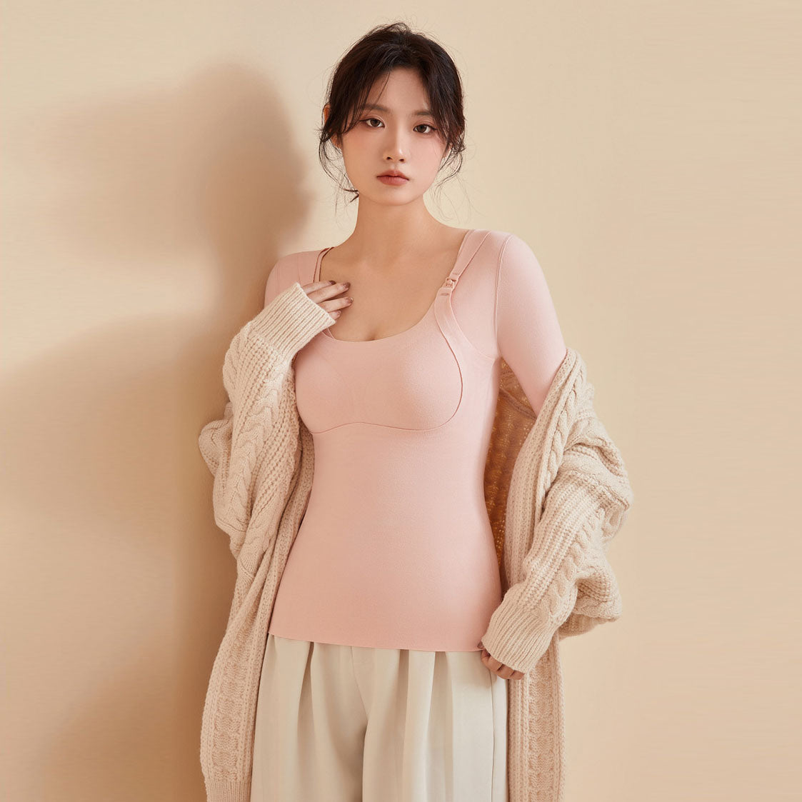 Wirefree Nursing Tops: Thermal Support Underwear for Breastfeeding Moms