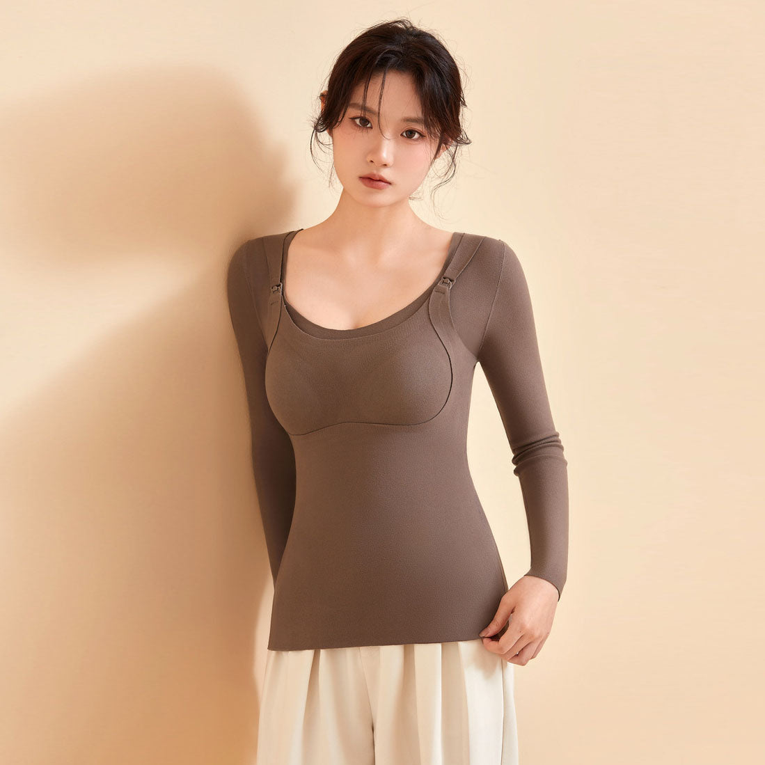 Wirefree Nursing Tops: Thermal Support Underwear for Breastfeeding Moms