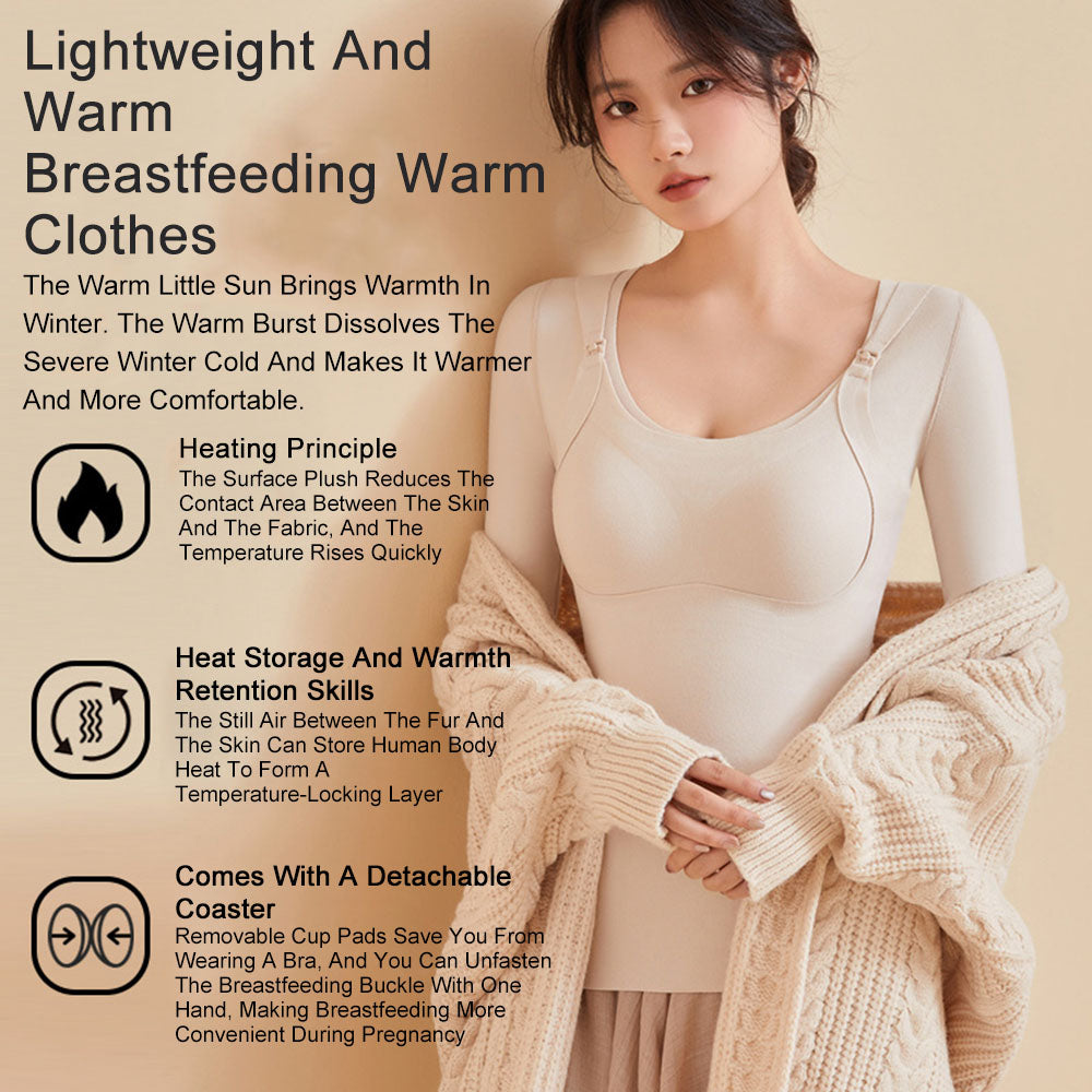 Wirefree Nursing Tops: Thermal Support Underwear for Breastfeeding Moms