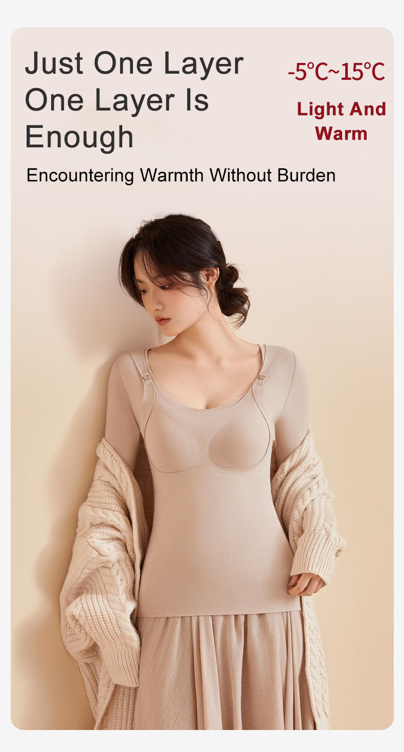 Wirefree Nursing Tops: Thermal Support Underwear for Breastfeeding Moms