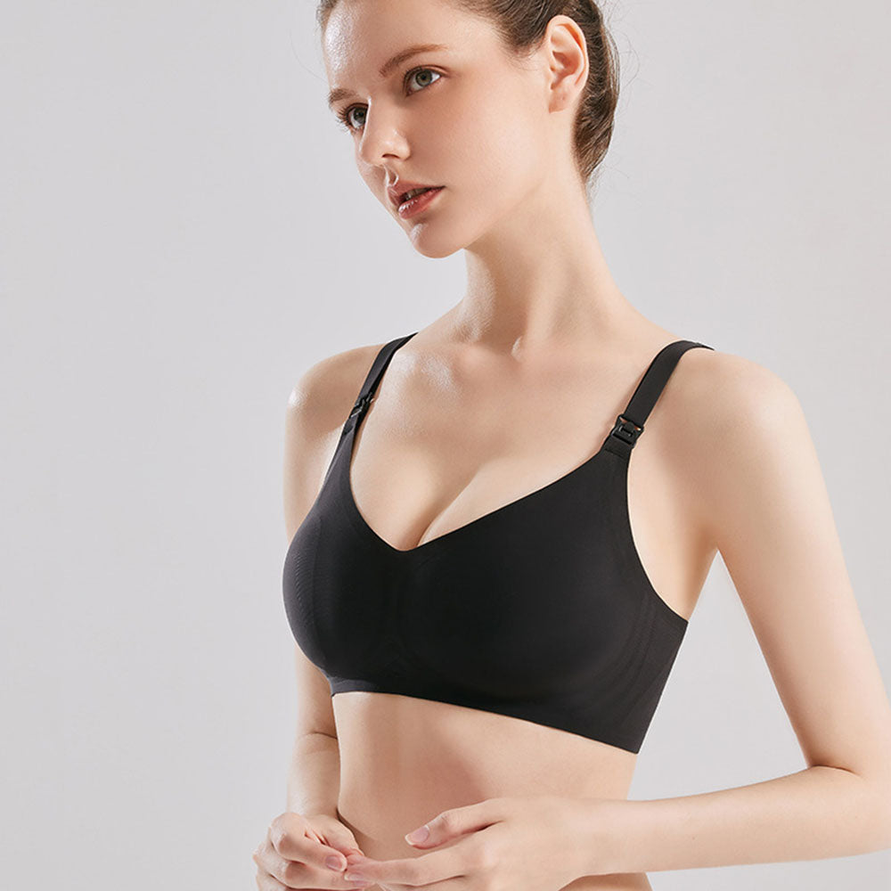 Nursing bras Thin Anti-sagging Soft Comfort Wire Free Supportive