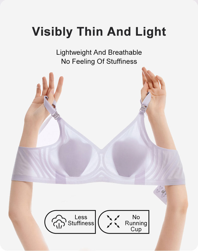 Nursing bras Thin Anti-sagging Soft Comfort Wire Free Supportive