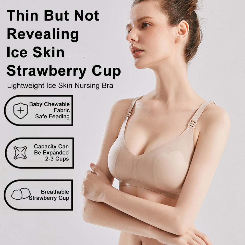Nursing bras Thin Anti-sagging Soft Comfort Wire Free Supportive