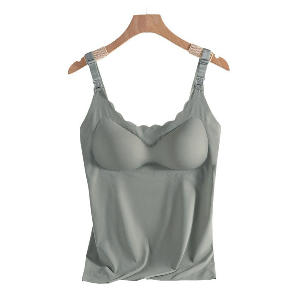 Nursing Camisole Set: Non-Marking Underwear & Soft Loungewear for Moms