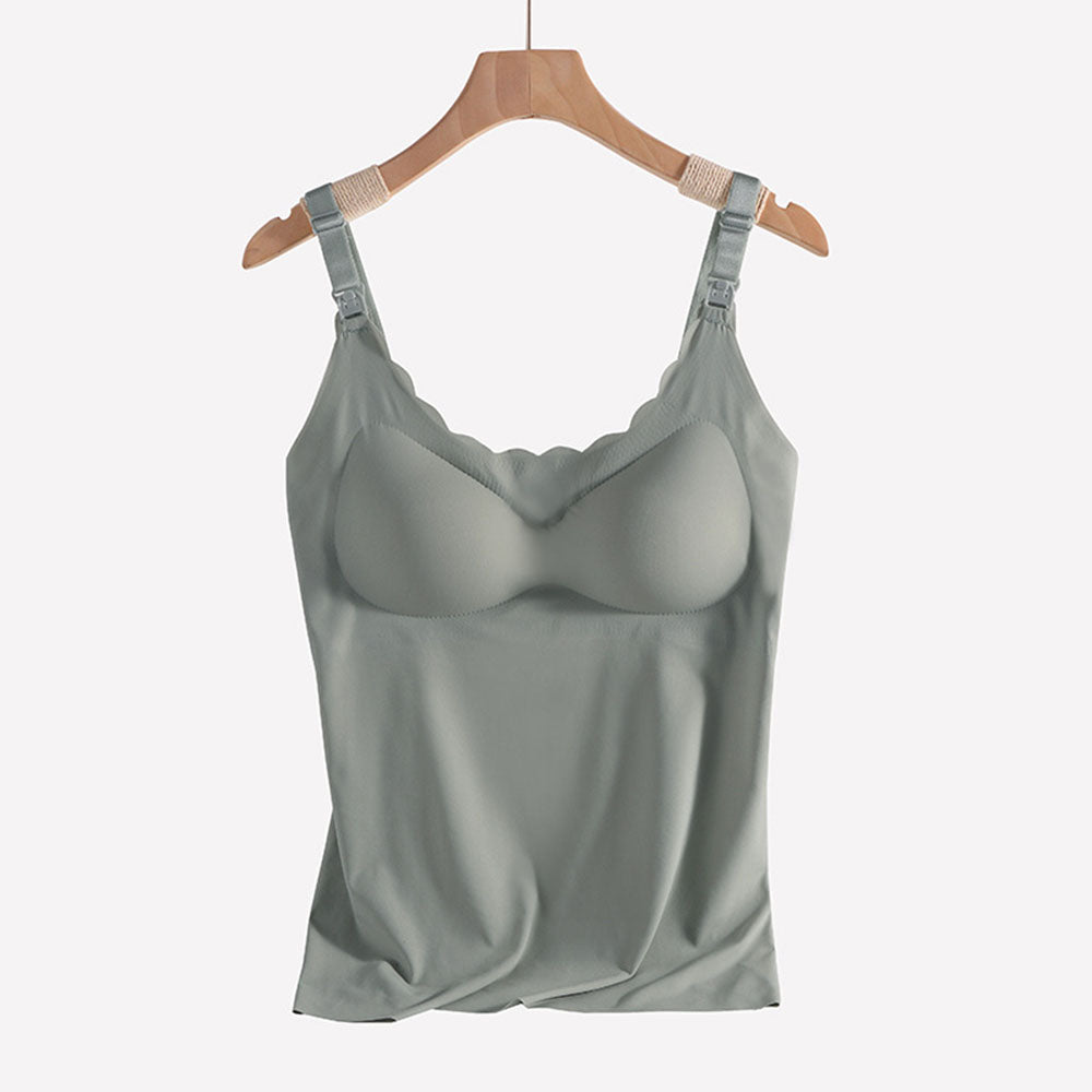 Nursing Camisole Set: Non-Marking Underwear & Soft Loungewear for Moms