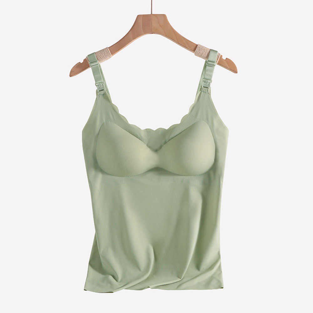 Nursing Camisole Set: Non-Marking Underwear & Soft Loungewear for Moms
