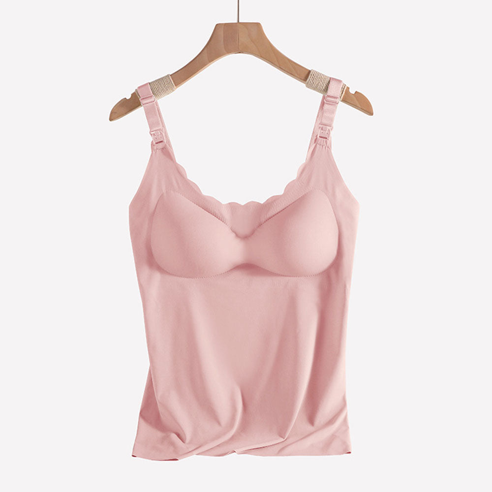 Nursing Camisole Set: Non-Marking Underwear & Soft Loungewear for Moms