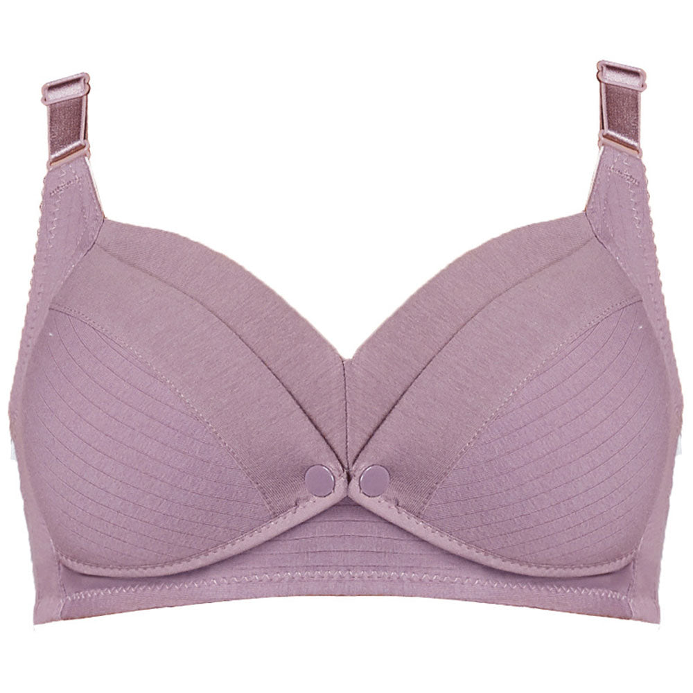 Breastfeeding bras pure cotton Gathering and anti-sagging bras Postpartum nursing bras
