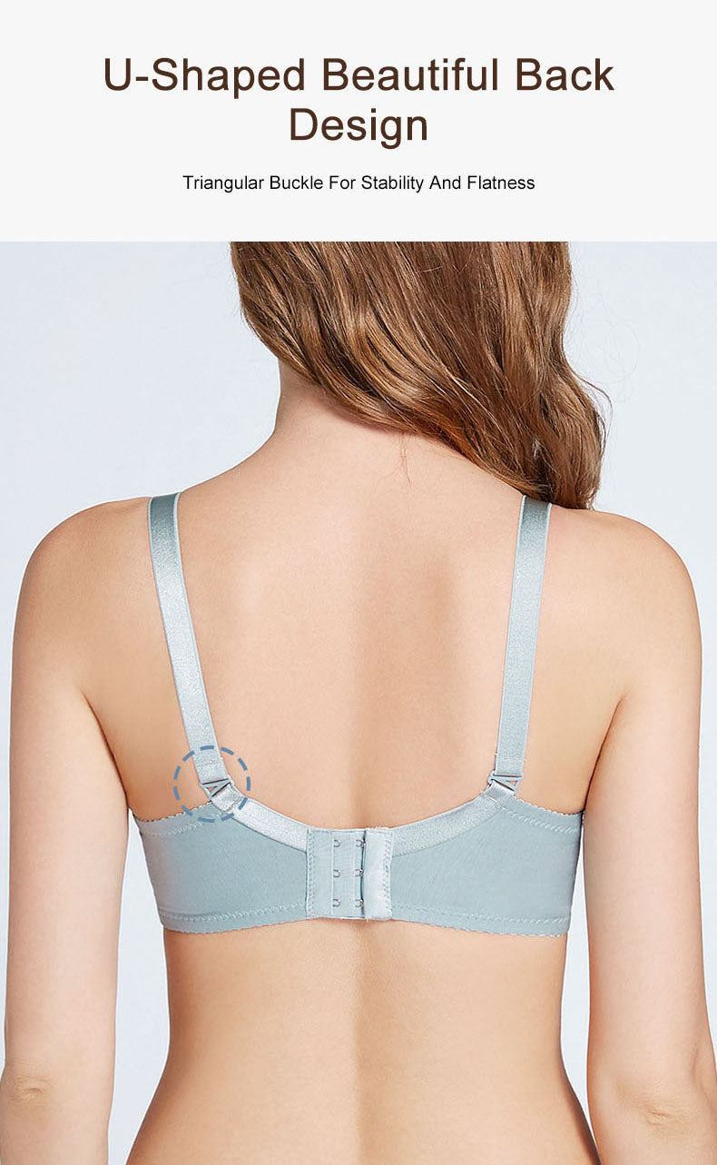 Breastfeeding bras pure cotton Gathering and anti-sagging bras Postpartum nursing bras