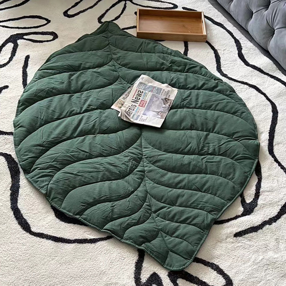 Baby Children Blanket Leaf Crawling Play Mat Thickened Carpet
