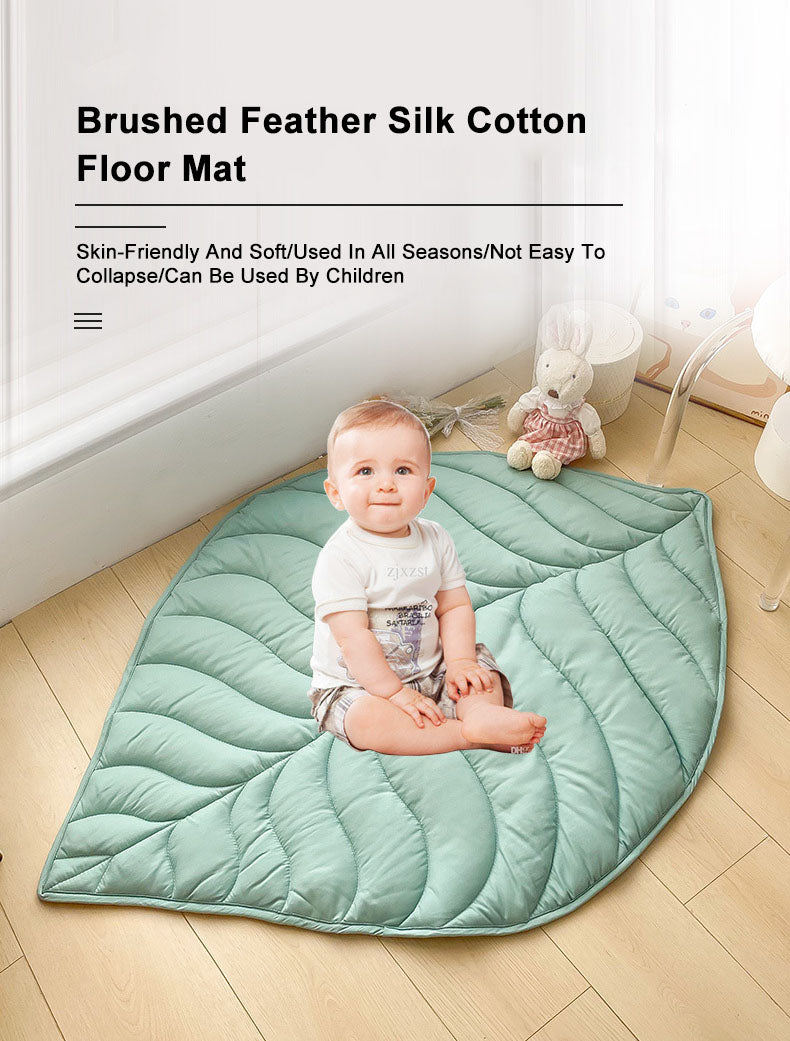 Baby Leaf Crawling Play Mat Carpet Summer quilts available for all seasons