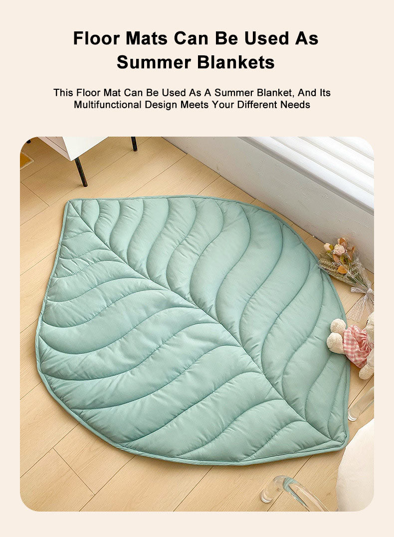Baby Leaf Crawling Play Mat Carpet Summer quilts available for all seasons