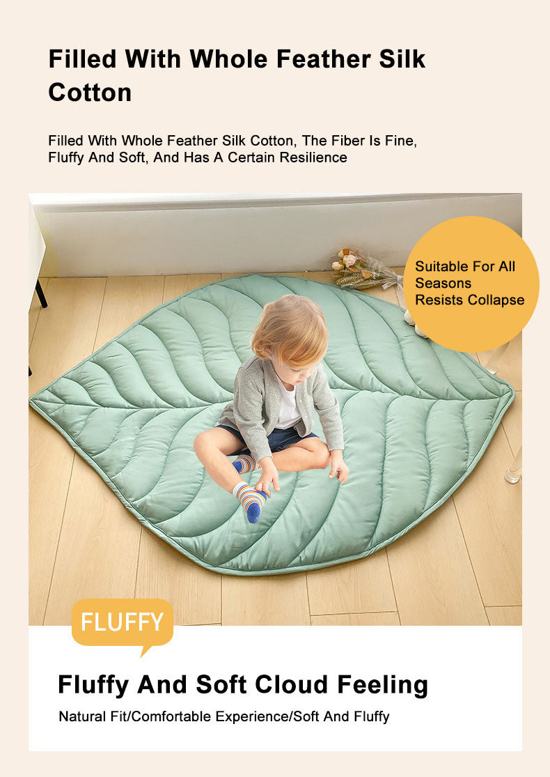 Baby Leaf Crawling Play Mat Carpet Summer quilts available for all seasons