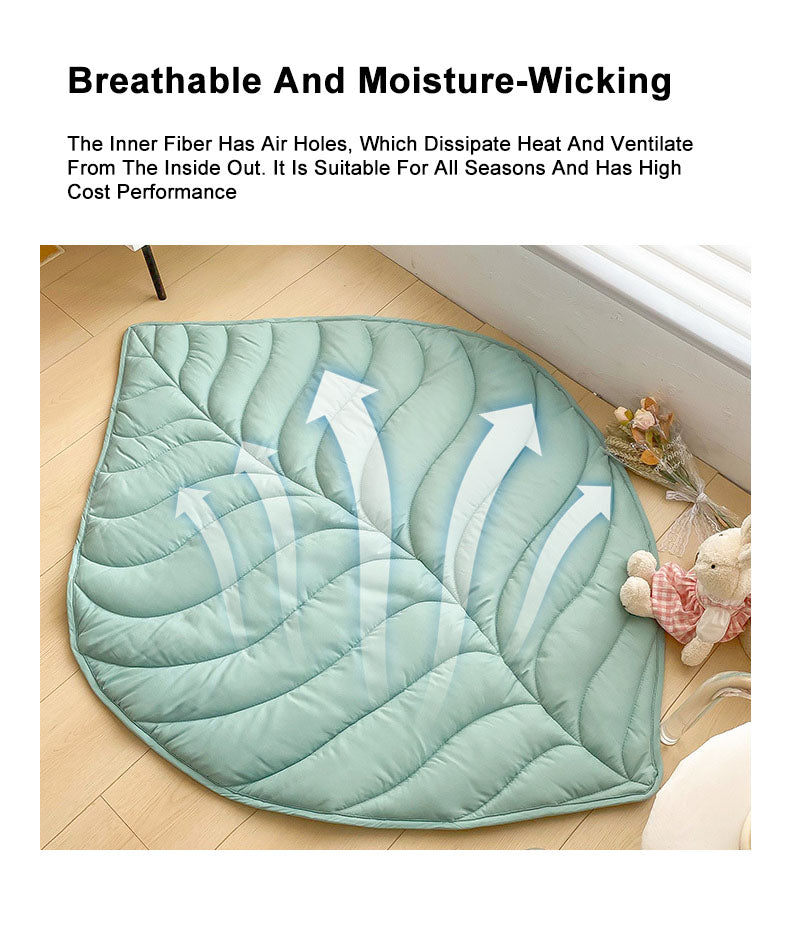 Baby Leaf Crawling Play Mat Carpet Summer quilts available for all seasons